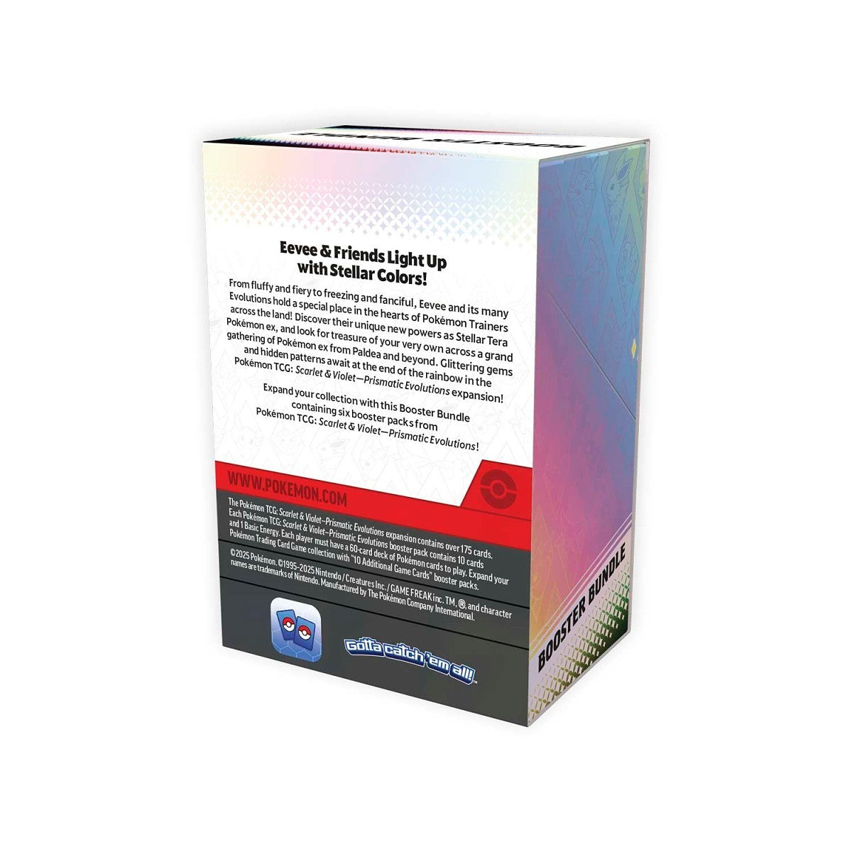 Pokemon TCG: Scarlet & Violet-Prismatic Evolutions Booster Bundle (6 Packs)