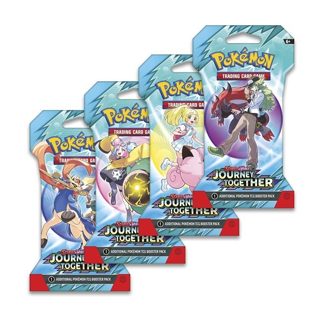 Pokémon TCG: Scarlet & Violet Journey Together Sleeved Booster Pack (10 Cards)