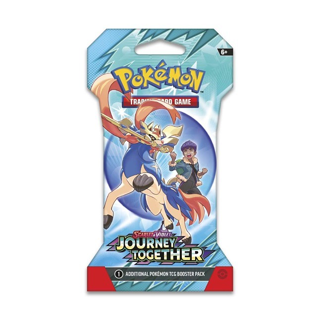 Pokémon TCG: Scarlet & Violet Journey Together Sleeved Booster Pack (10 Cards)