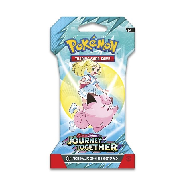 Pokémon TCG: Scarlet & Violet Journey Together Sleeved Booster Pack (10 Cards)