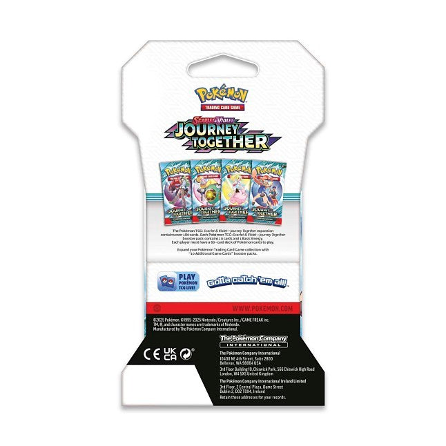 Pokémon TCG: Scarlet & Violet Journey Together Sleeved Booster Pack (10 Cards)