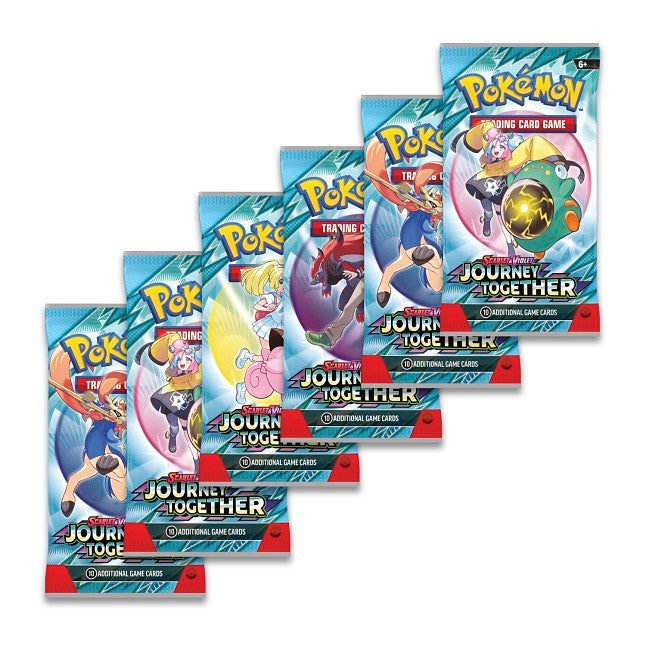 Pokémon TCG: Scarlet & Violet Journey Together Booster Bundle (6 Packs)