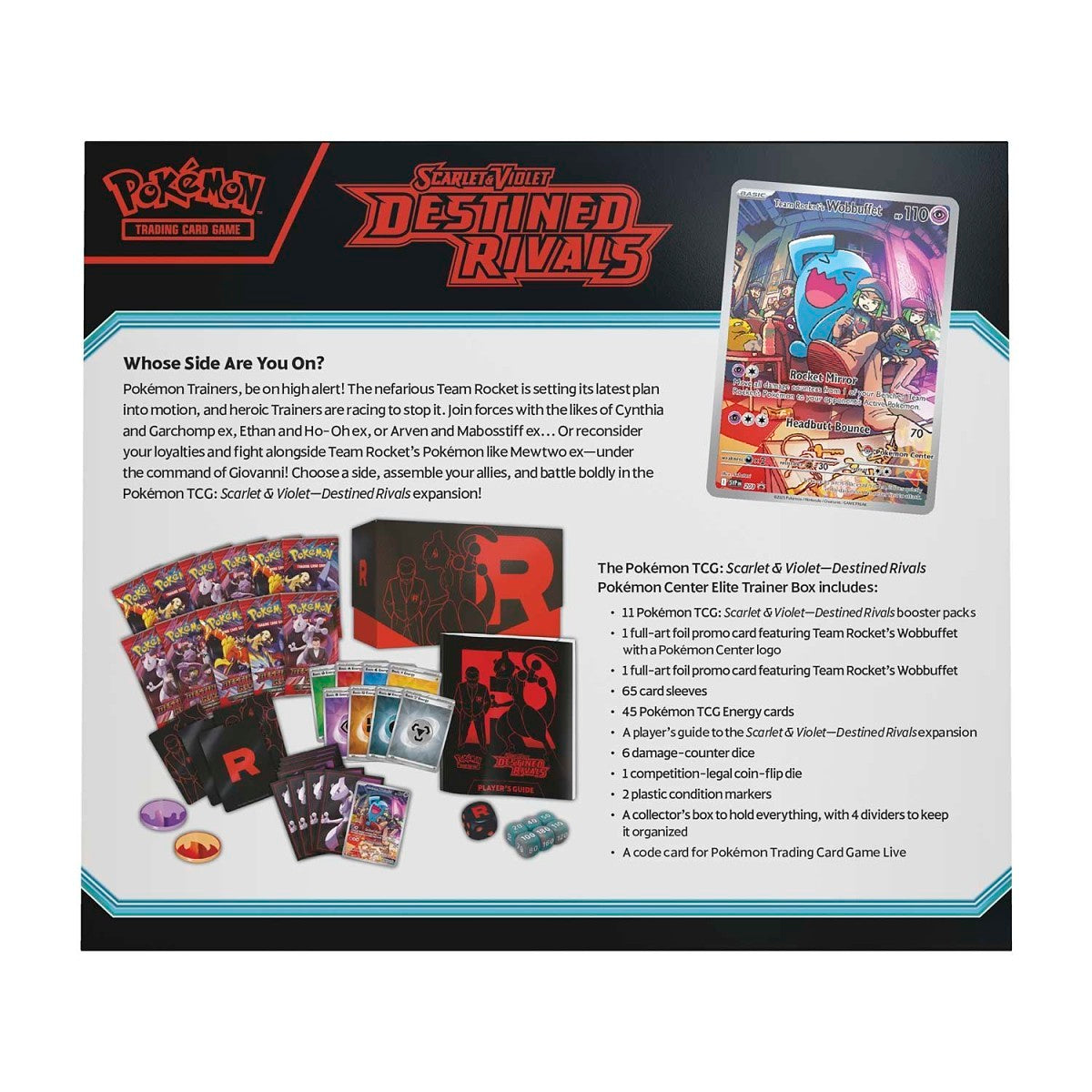 Pokémon TCG: Scarlet & Violet-Destined Rivals Elite Trainer Box