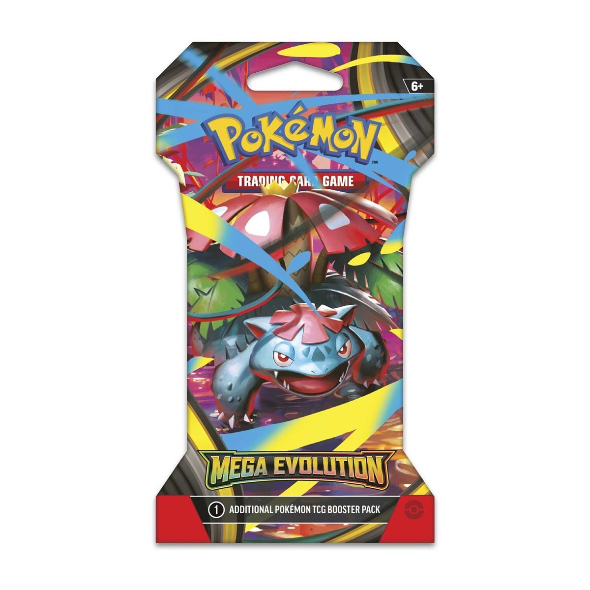 Pokémon TCG: Mega Evolution Sleeved Booster Pack (10 Cards)