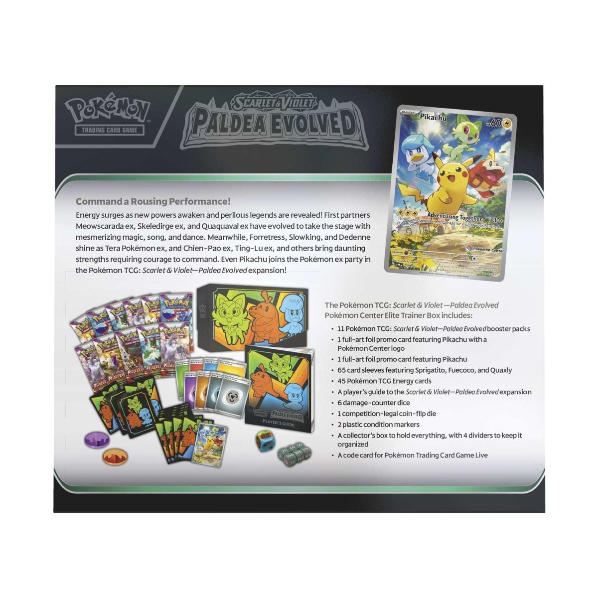 Pokémon TCG: Scarlet & Violet-Paldea Evolved Elite Trainer Box