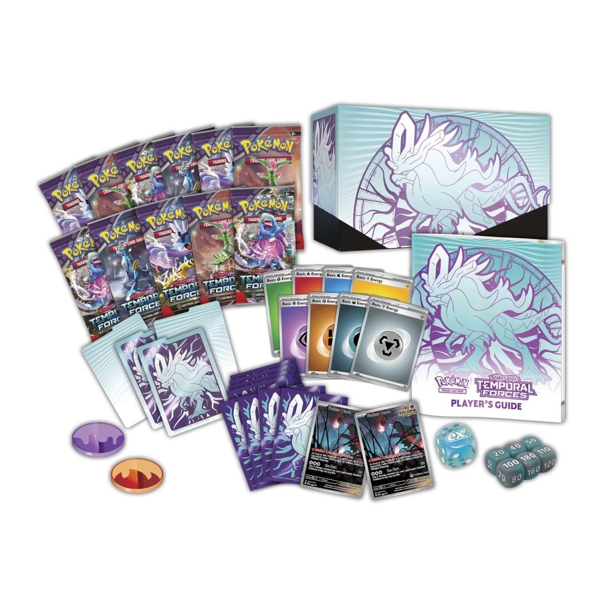 Pokémon TCG: Scarlet & Violet-Temporal Forces Elite Trainer Box (Walking Wake)
