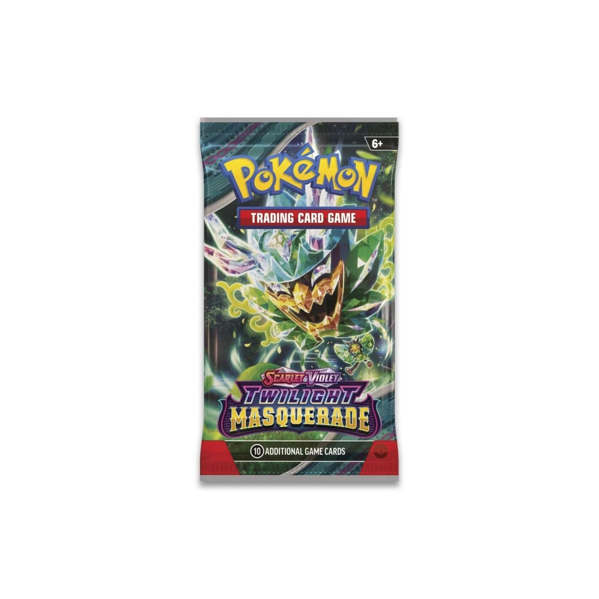 Pokemon TCG: Scarlet & Violet-Twilight Masquerade Booster Pack (10 Cards)