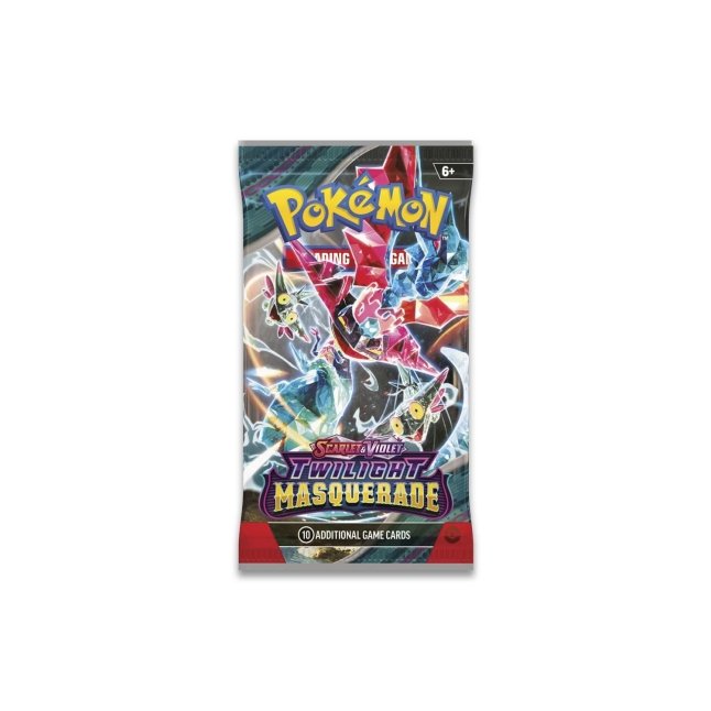 Pokemon TCG: Scarlet & Violet-Twilight Masquerade Booster Pack (10 Cards)