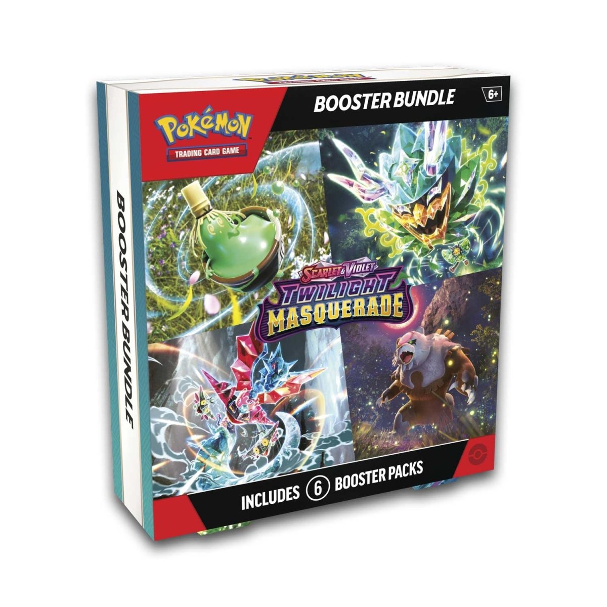 Pokemon TCG: Scarlet & Violet-Twilight Masquerade Booster Bundle (6 Packs)