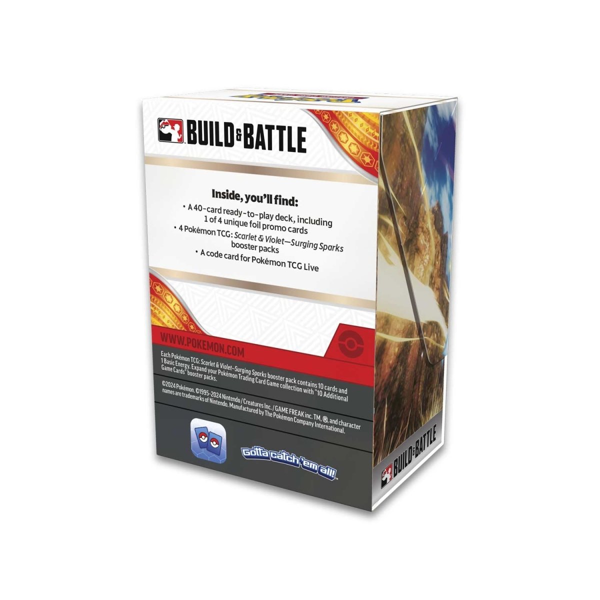 Pokémon TCG: Scarlet & Violet-Surging Sparks Build & Battle Box