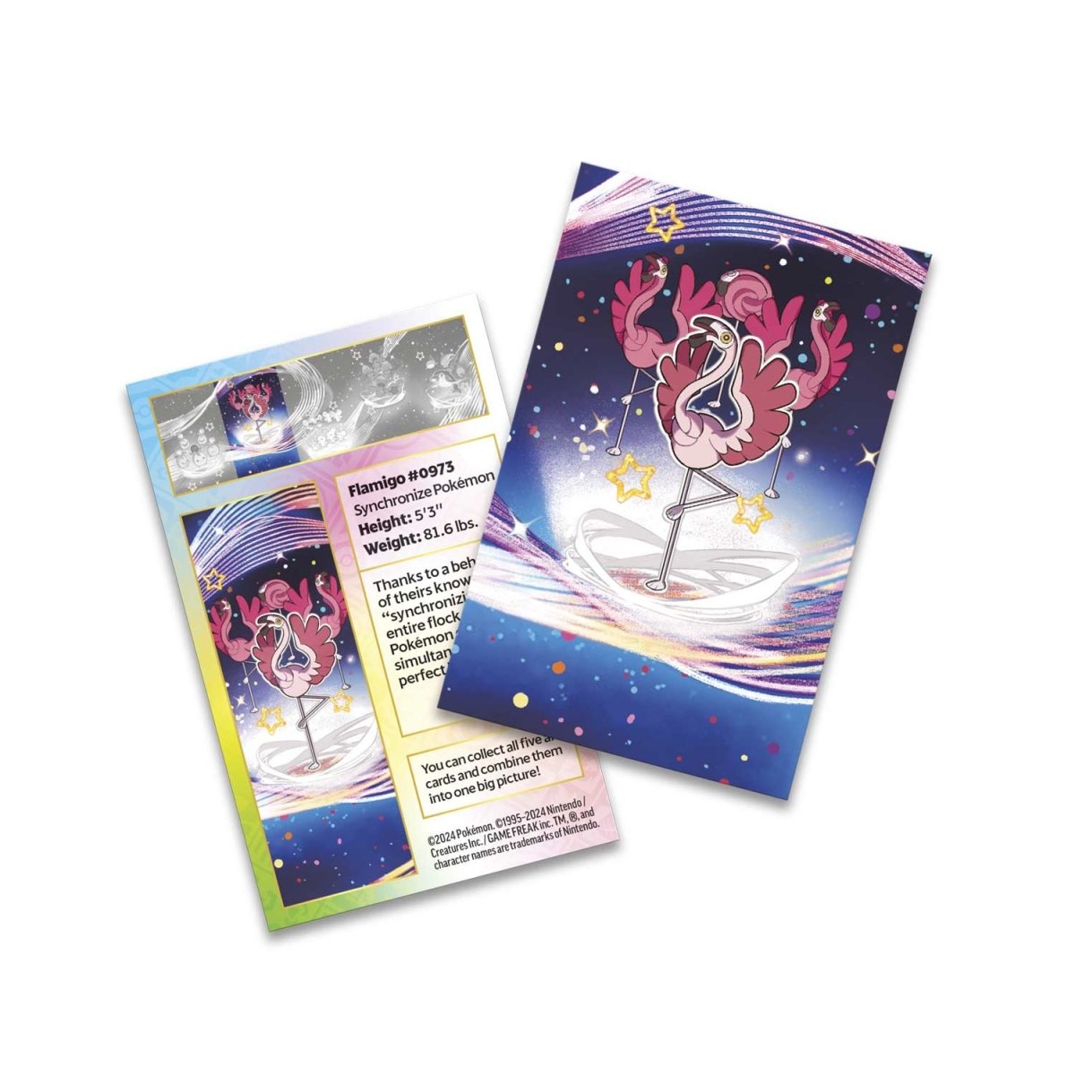 Pokémon TCG: Scarlet & Violet-Paldean Fates Mini Tin (Flamigo)