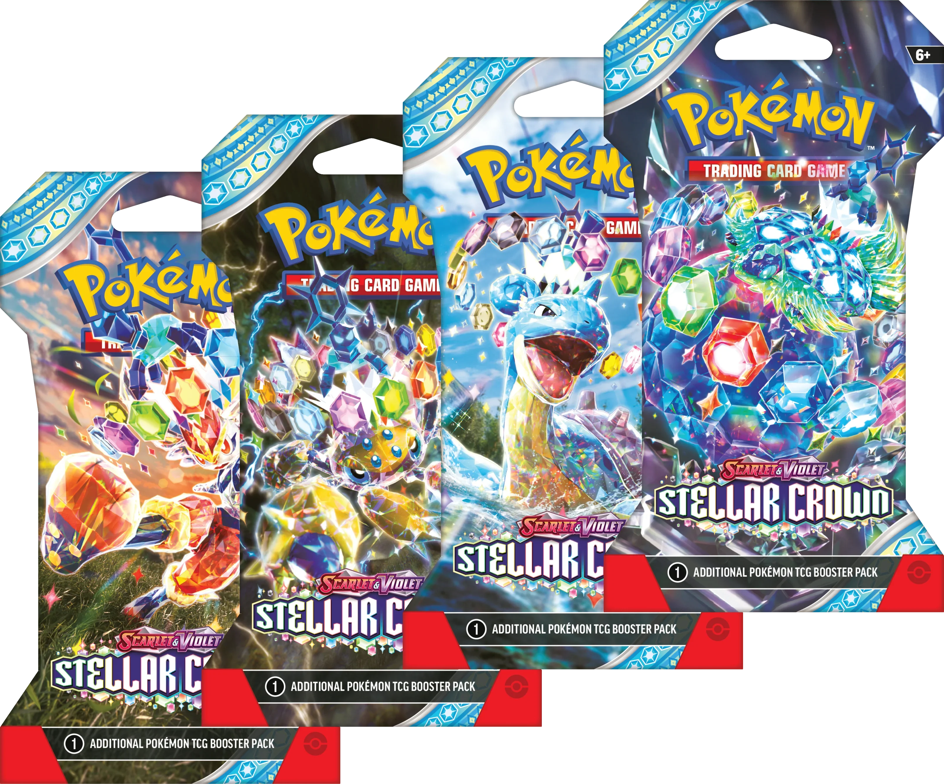 Pokemon TCG: Scarlet & Violet - Stellar Crown Sleeved Booster Pack