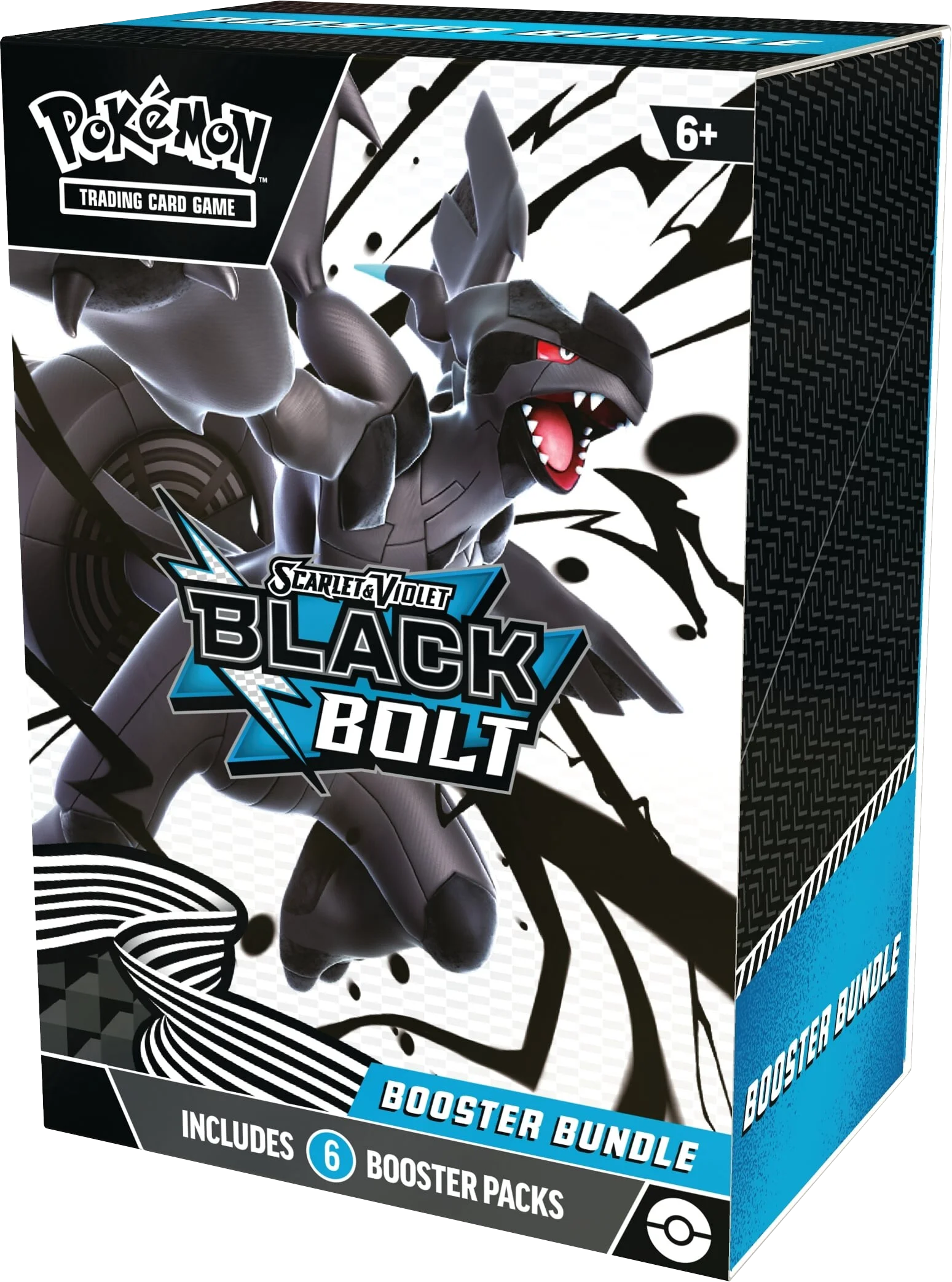 Pokémon TCG: Scarlet & Violet Black Bolt Booster Bundle (6 Packs)