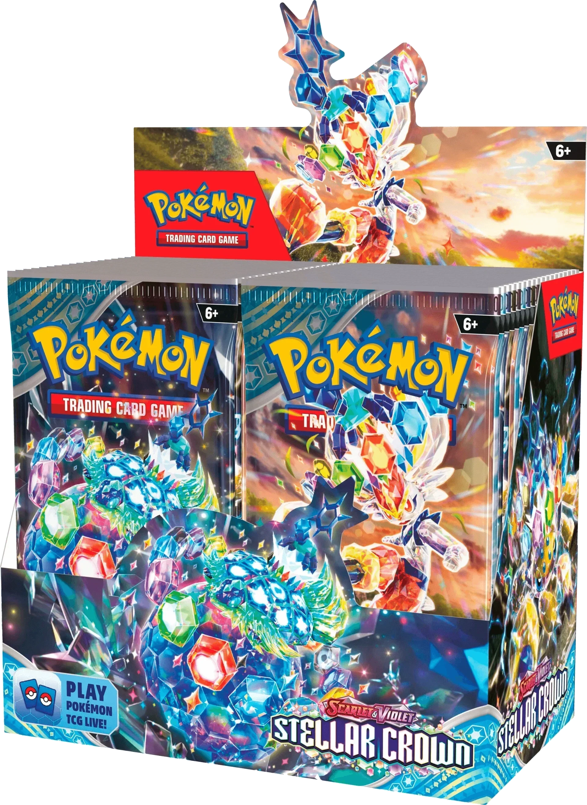 Pokemon TCG: Scarlet & Violet - Stellar Crown Booster Box (36x Packs)