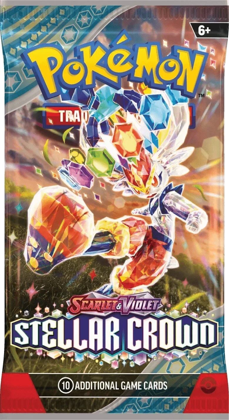 Pokemon TCG: Scarlet & Violet - Stellar Crown Sleeved Booster Pack