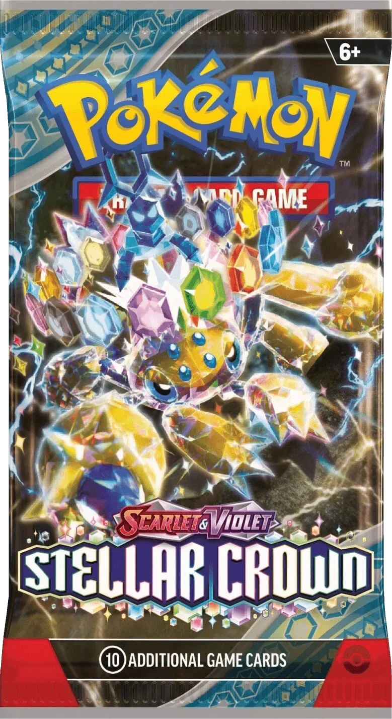 Pokemon TCG: Scarlet & Violet - Stellar Crown 3-Pack Blister Latias