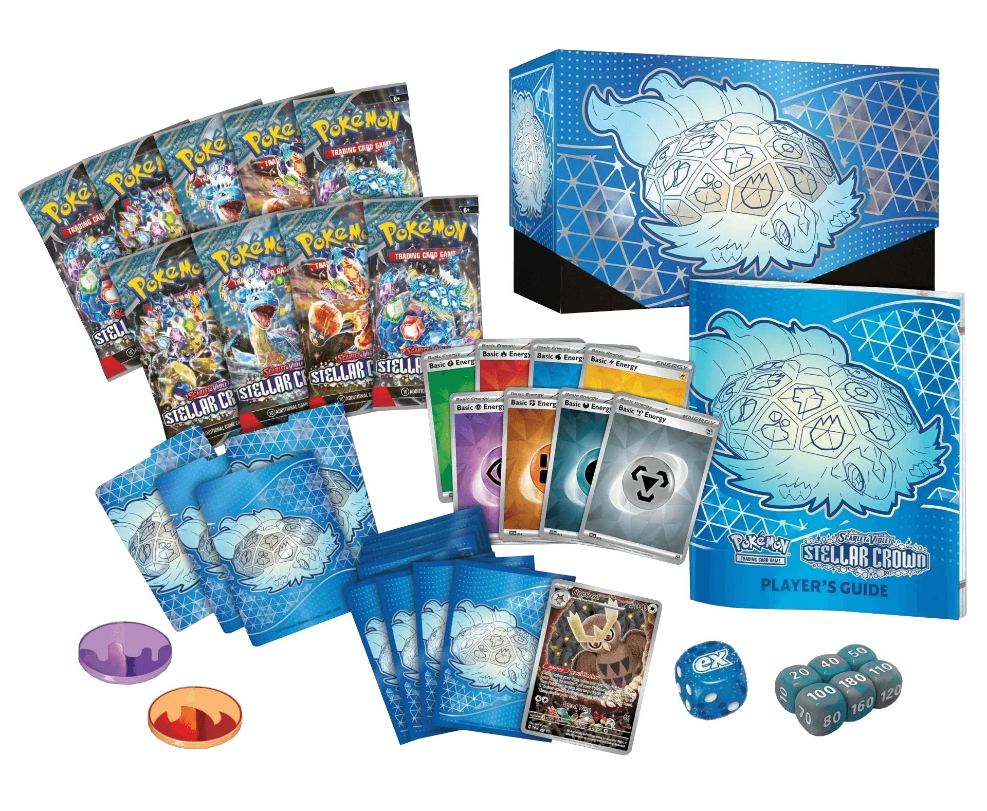 Pokemon TCG: Scarlet & Violet - Stellar Crown Elite Trainer Box